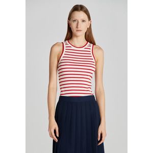 TRIČKO GANT STRIPED TANK TOP BRIGHT RED obraz