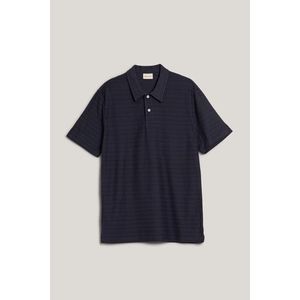 POLOKOŠILE GANT TEXTURED POLO EVENING BLUE obraz