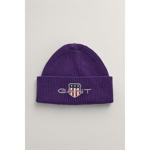 ČEPICE GANT ARCHIVE SHIELD BEANIE PANSY PURPLE obraz