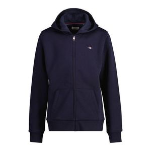 MIKINA GANT SHIELD ZIP HOODIE EVENING BLUE obraz