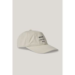 KŠILTOVKA GANT GRAPHIC SCRIPT COTTON TWILL CAP SOFT OAT obraz