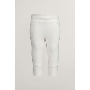 TEPLÁKY GANT STAR AND G PRINTED LEGGINGS WHITE obraz