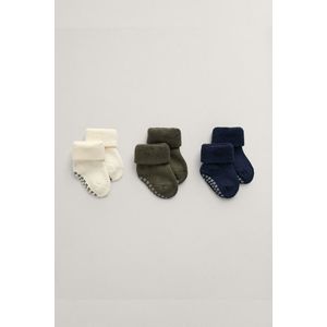 PONOŽKY GANT SOCKS 3-PACK JUNIPER GREEN obraz