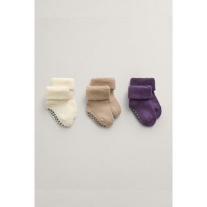 PONOŽKY GANT SOCKS 3-PACK SOFT OAT obraz