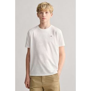 TRIČKO GANT SHIELD SS T-SHIRT WHITE obraz