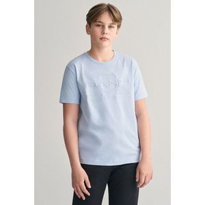 TRIČKO GANT TONAL AS SS T-SHIRT FRESH BLUE obraz