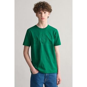 TRIČKO GANT TONAL AS SS T-SHIRT WILD GREEN obraz