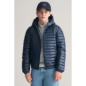 BUNDA GANT SHINY LIGHT PADDED DOWN JACKET EVENING BLUE obraz