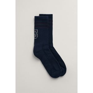 PONOŽKY GANT G GRAPHIC SPORT SOCKS EVENING BLUE obraz