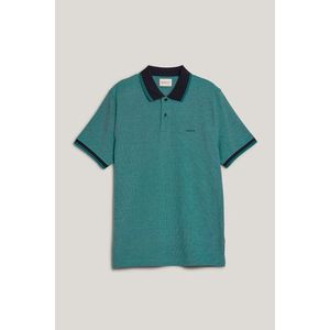 POLOKOŠILE GANT 4-COL OXFORD SS PIQUE LAGOON BLUE obraz