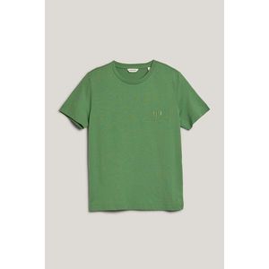 TRIČKO GANT REG TONAL SHIELD SS T-SHIRT DUSTY GREEN obraz