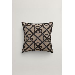 POVLAK NA POLŠTÁŘ GANT G-PATTERN CUSHION 50X50 COLD BEIGE obraz