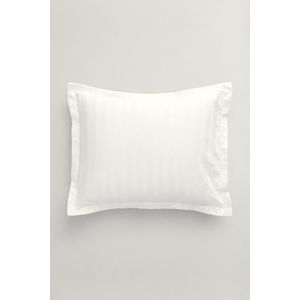 POVLAK NA POLŠTÁŘ GANT SATEEN STRIPES PILLOWCASE 50X60 WHITE obraz