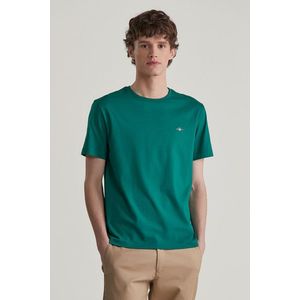 TRIČKO GANT REG SHIELD SS T-SHIRT DEEP FOREST GREEN obraz