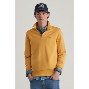 MIKINA GANT REG SHIELD HALF ZIP SWEAT FADED SUNSET obraz