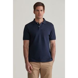 POLOKOŠILE GANT 3D GRAPHIC POLO EVENING BLUE obraz