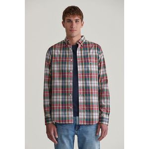 KOŠILE GANT REG POPLIN TARTAN CHECK SHIRT RUBY RED obraz