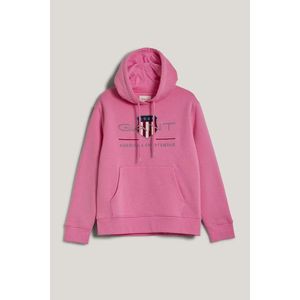 MIKINA GANT ARCHIVE SHIELD HOODIE CANDY PINK obraz