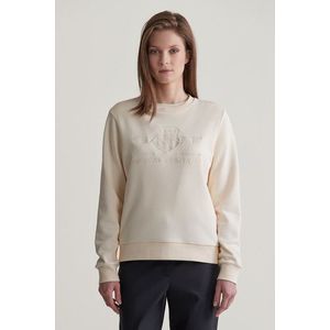 MIKINA GANT REG TONAL SHIELD C-NECK SWEAT LINEN obraz