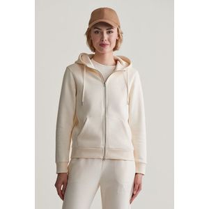 MIKINA GANT REG TONAL SHIELD ZIP HOODIE LINEN obraz