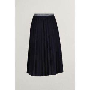 SUKNĚ GANT JERSEY PLEATED SKIRT EVENING BLUE obraz