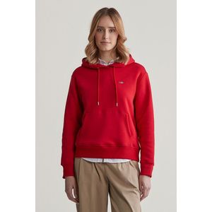 MIKINA GANT SHIELD HOODIE RUBY RED obraz