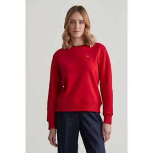 MIKINA GANT SHIELD C-NECK SWEAT RUBY RED obraz