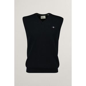 VESTA GANT CLASSIC COTTON SLIPOVER BLACK obraz