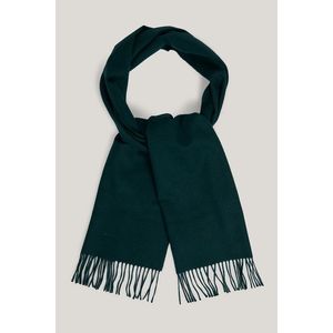 ŠÁLA GANT UNISEX. WOOL SCARF TARTAN GREEN obraz