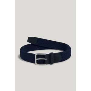 OPASEK GANT ELASTIC BRAIDED BELT EVENING BLUE obraz