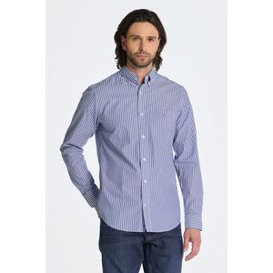 KOŠILE GANT REG POPLIN STRIPE SHIRT COLLEGE BLUE obraz