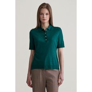 POLOKOŠILE GANT REG SEAMLESS SS POLO DEEP FOREST obraz