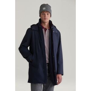 KABÁT GANT PADDED CAR COAT EVENING BLUE obraz