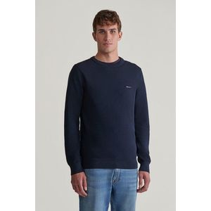 SVETR GANT COTTON PIQUE C-NECK modrá S obraz