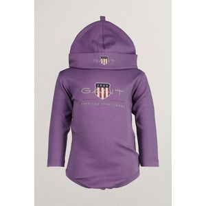 DĚTSKÝ SET GANT ARCHIVE SHIELD BODY AND BEANIE BORDEAUX PURPLE obraz