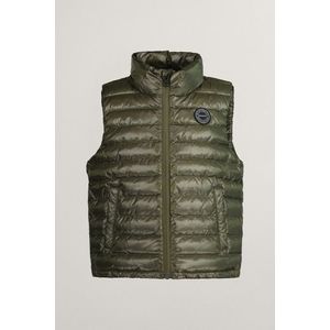 VESTA GANT SHINY LIGHT PADDED DOWN VEST JUNIPER GREEN obraz