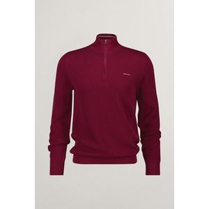 SVETR GANT COTTON PIQUE HALFZIP RICH WINE obraz