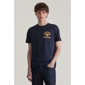 TRIČKO GANT CREST GRAPHIC TSHIRT EVENING BLUE obraz