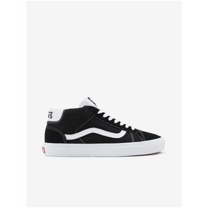 Černé unisex semišové tenisky VANS Mid Skool obraz