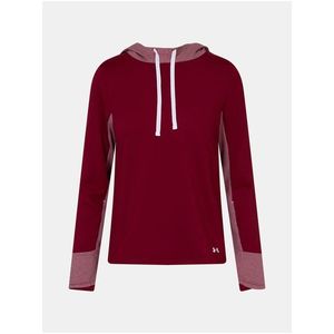 Mikina Under Armour UA ColdGear Hoodie-RED obraz