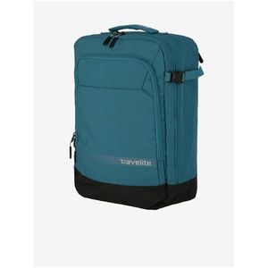 Petrolejový unisex cestovní batoh Travelite Kick Off Multibag Backpack Petrol obraz