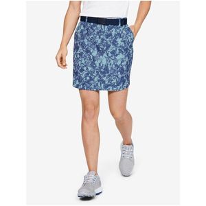 Modrá dámská vzorovaná sukně Under Armour Links Woven Printed Skort obraz