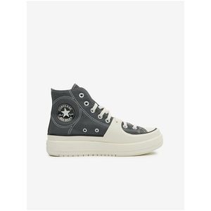 Šedé pánské kotníkové tenisky na platformě Converse Chuck Taylor All Star Utility obraz