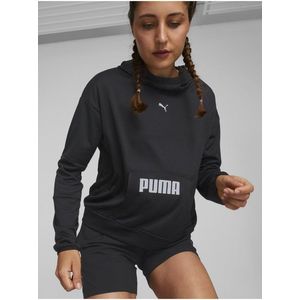 Černá dámská mikina Puma TRAIN ALL DAY HOODIE obraz