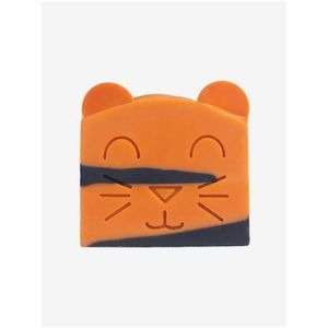 Černo-oranžové přírodní tuhé mýdlo pro děti Almara Soap My Happy Tiger (100 g) obraz