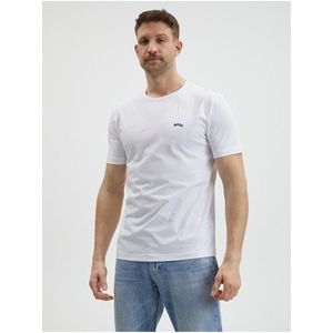 Bílé pánské tričko Hugo Boss Tee Curved obraz