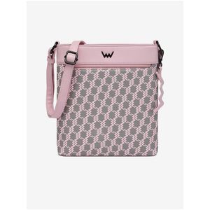 Růžová dámská crossbody kabelka VUCH Carlene Pink obraz