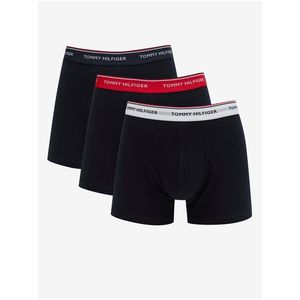 Sada tří pánských boxerek v tmavě modré barvě Tommy Hilfiger Underwear obraz