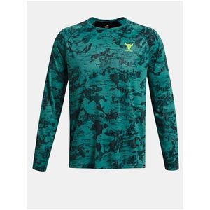 Petrolejové sportovní tričko Under Armour Pjt Rck IsoChill LS obraz