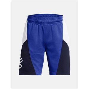 Tmavě modré sportovní kraťasy Under Armour Curry Boys Splash Short obraz